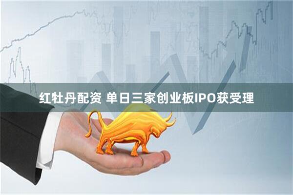 红牡丹配资 单日三家创业板IPO获受理