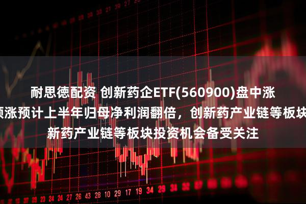 耐思徳配资 创新药企ETF(560900)盘中涨近2%，甘李药业领涨预计上半年归母净利润翻倍，创新药产业链等板块投资机会备受关注