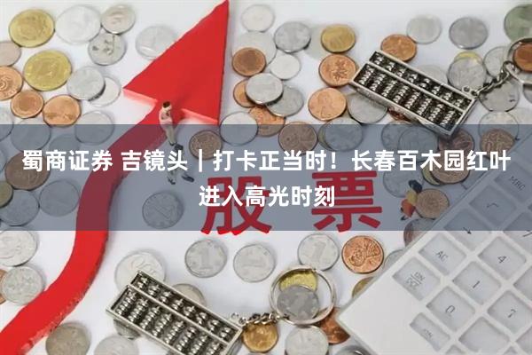 蜀商证券 吉镜头｜打卡正当时！长春百木园红叶进入高光时刻