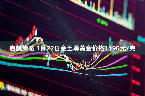 启航策略 1月22日金至尊黄金价格1498元/克